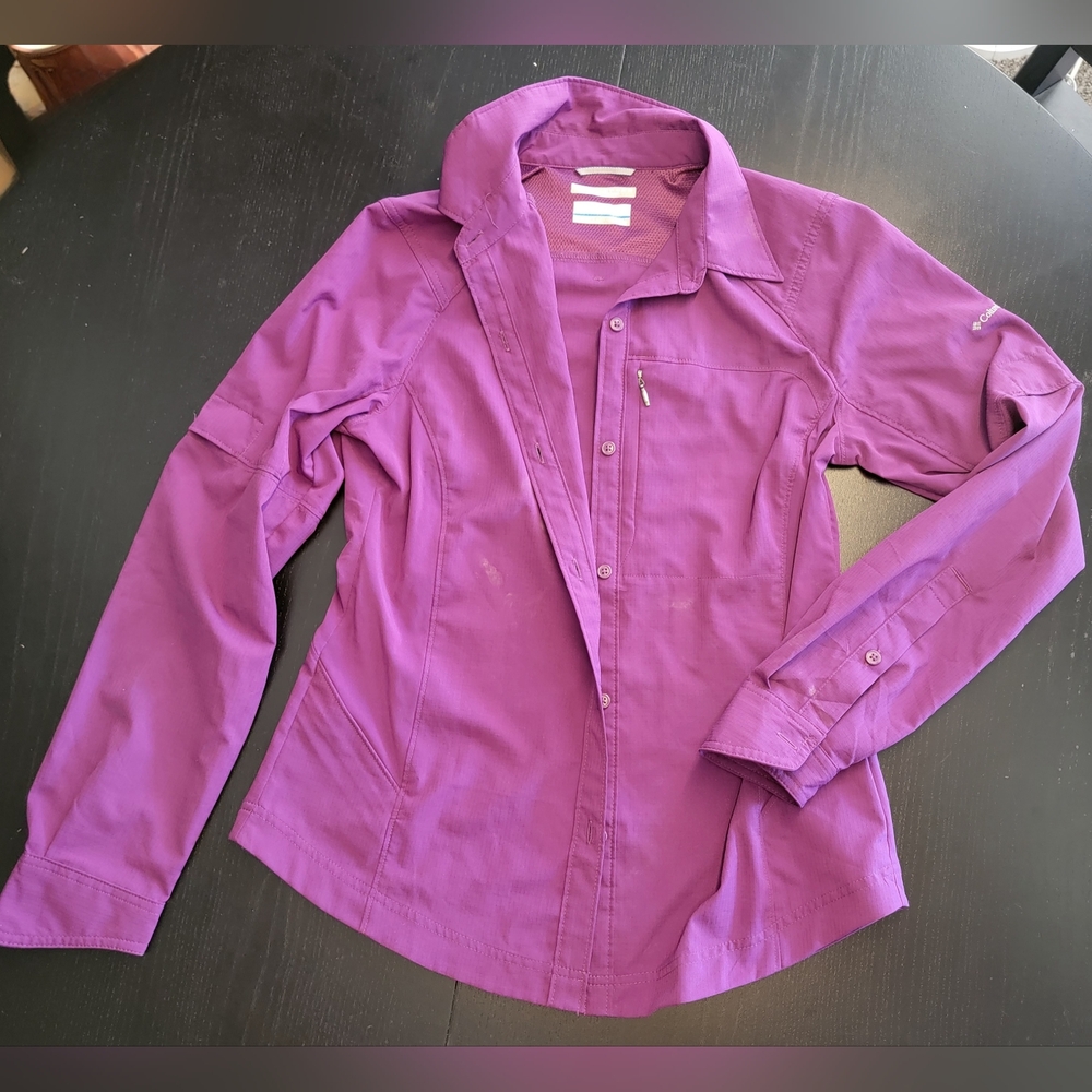 Columbia Omni-Shade Sun Protection Button Down Shirt